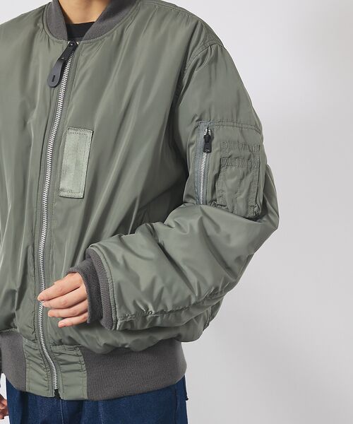 ABAHOUSE / アバハウス ミリタリージャケット・コート | 【Valley Apparel / バレーアパレル】LIGHT MA-1 フライ | 詳細17