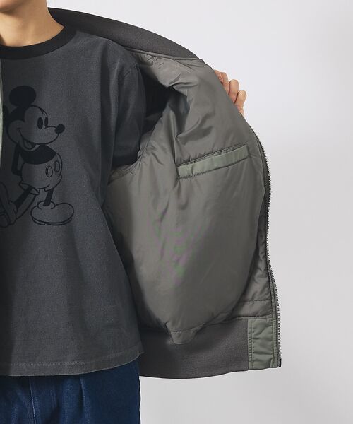 ABAHOUSE / アバハウス ミリタリージャケット・コート | 【Valley Apparel / バレーアパレル】LIGHT MA-1 フライ | 詳細19