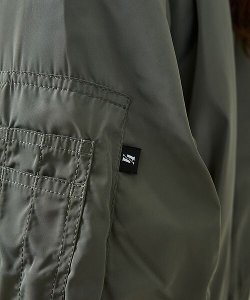 ABAHOUSE / アバハウス ミリタリージャケット・コート | 【Valley Apparel / バレーアパレル】LIGHT MA-1 フライ | 詳細21