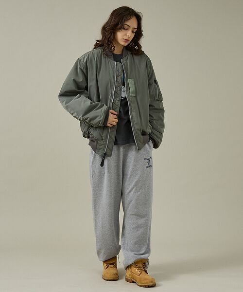 ABAHOUSE / アバハウス ミリタリージャケット・コート | 【Valley Apparel / バレーアパレル】LIGHT MA-1 フライ | 詳細6