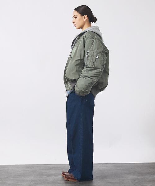 ABAHOUSE / アバハウス ミリタリージャケット・コート | 【Valley Apparel / バレーアパレル】LIGHT MA-1 フライ | 詳細12