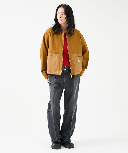 ABAHOUSE / アバハウス ブルゾン | 【Carhartt/カーハート】 Upcycled Work Jacket / | 詳細5