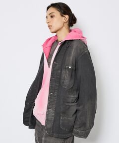 ABAHOUSE / アバハウス ブルゾン | 【Johnbull/ジョンブル】ガーメントダイ カバーオール / ユニセックス/