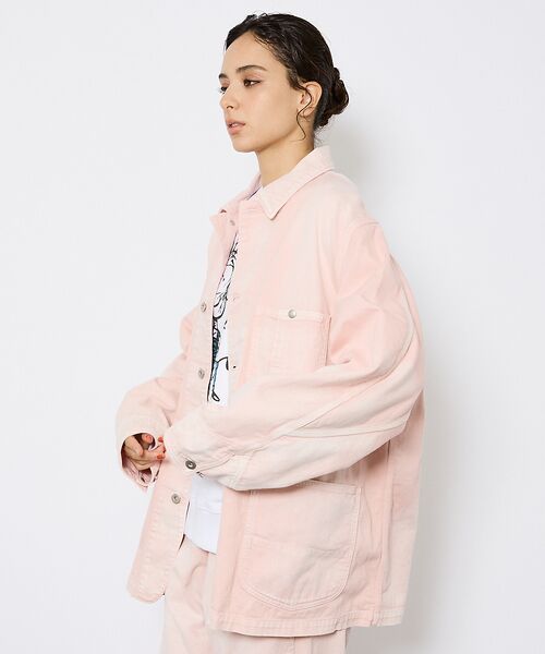 ABAHOUSE / アバハウス ブルゾン | 【Johnbull/ジョンブル】ガーメントダイ カバーオール / ユニセックス/ | 詳細4