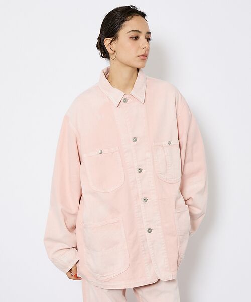 ABAHOUSE / アバハウス ブルゾン | 【Johnbull/ジョンブル】ガーメントダイ カバーオール / ユニセックス/ | 詳細5