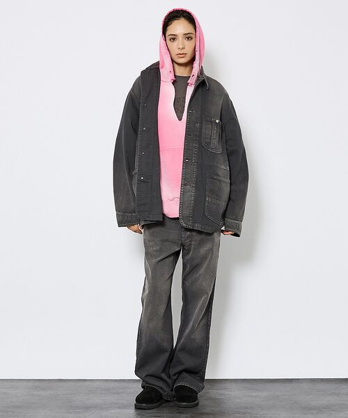 ABAHOUSE / アバハウス ブルゾン | 【Johnbull/ジョンブル】ガーメントダイ カバーオール / ユニセックス/ | 詳細8