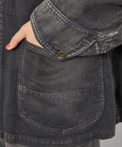 ABAHOUSE / アバハウス ブルゾン | 【Johnbull/ジョンブル】ガーメントダイ カバーオール / ユニセックス/ | 詳細16