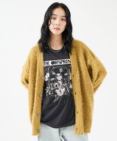 ABAHOUSE / アバハウス カーディガン・ボレロ | 【Revo.レボ】 モヘアライク ニット カーディガン/ルーズフィット /ユニセ