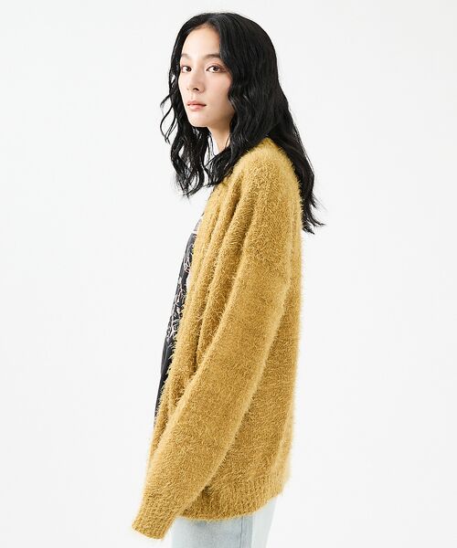 ABAHOUSE / アバハウス カーディガン・ボレロ | 【Revo.レボ】 モヘアライク ニット カーディガン/ルーズフィット /ユニセ | 詳細10