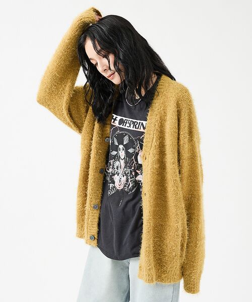 ABAHOUSE / アバハウス カーディガン・ボレロ | 【Revo.レボ】 モヘアライク ニット カーディガン/ルーズフィット /ユニセ | 詳細11