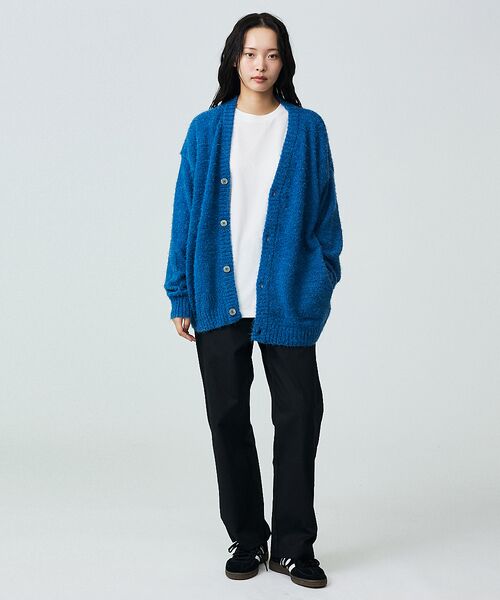 ABAHOUSE / アバハウス カーディガン・ボレロ | 【Revo.レボ】 モヘアライク ニット カーディガン/ルーズフィット /ユニセ | 詳細23