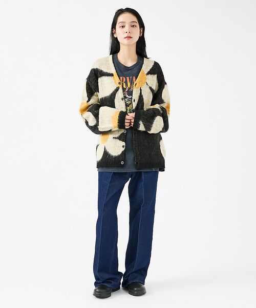 ABAHOUSE / アバハウス カーディガン・ボレロ | 【TOWNCRAFT / タウンクラフト】VINTAGE PATTERN SHA | 詳細1