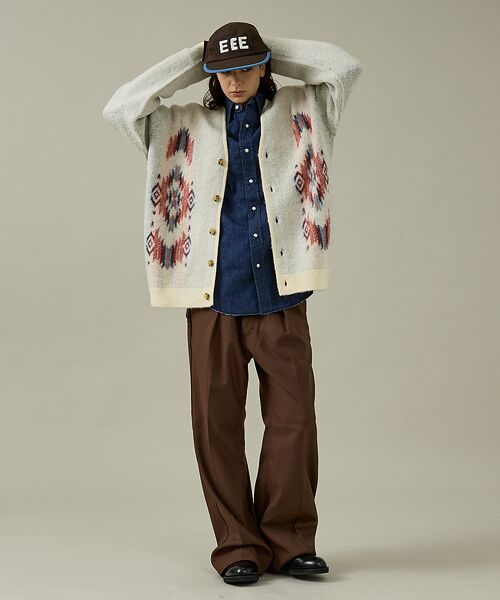 ABAHOUSE / アバハウス カーディガン・ボレロ | 【PENDLETON / ペンドルトン】Shaggy Cardigan / シャ | 詳細5