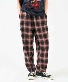 ABAHOUSE / アバハウス パンツ | 【Revo.レボ】ルーズフィットオンブレーチェックイージーパンツ /グランジ/ユ