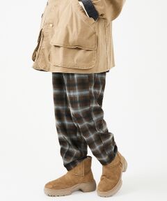 ABAHOUSE / アバハウス パンツ | 【Revo.レボ】ルーズフィットオンブレーチェックイージーパンツ /グランジ/ユ