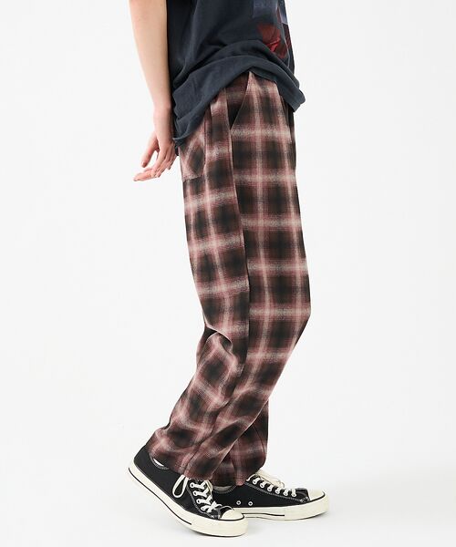 ABAHOUSE / アバハウス パンツ | 【Revo.レボ】ルーズフィットオンブレーチェックイージーパンツ /グランジ/ユ | 詳細2