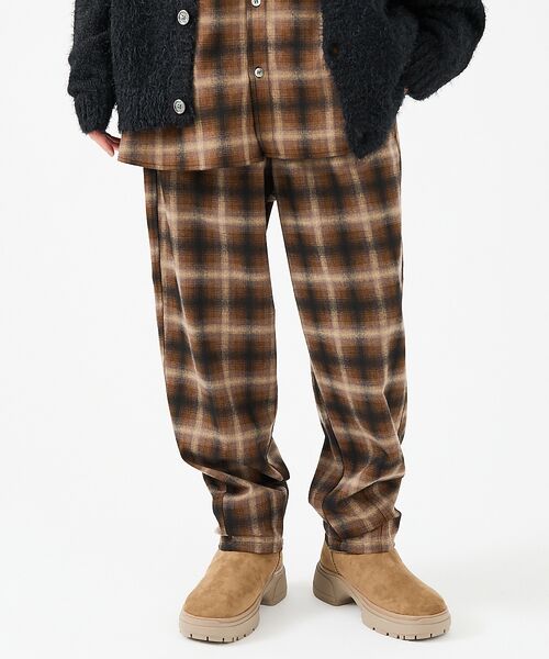 ABAHOUSE / アバハウス パンツ | 【Revo.レボ】ルーズフィットオンブレーチェックイージーパンツ /グランジ/ユ | 詳細6