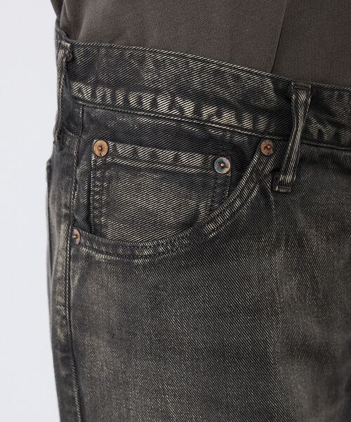 ABAHOUSE / アバハウス デニムパンツ | 【Johnbull／ジョンブル】ガーメントダイ フレアワイドパンツ／セットアップ | 詳細19