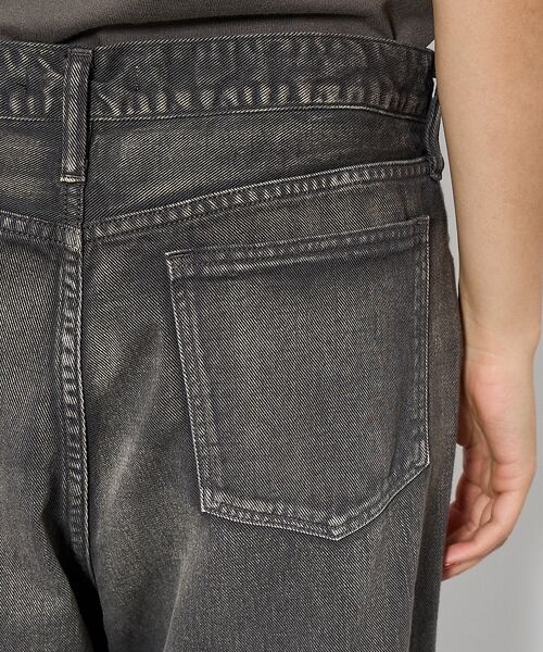 ABAHOUSE / アバハウス デニムパンツ | 【Johnbull／ジョンブル】ガーメントダイ フレアワイドパンツ／セットアップ | 詳細15