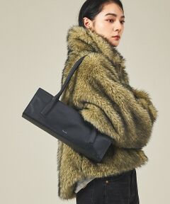 ABAHOUSE / アバハウス ショルダーバッグ | 【YArKA/ヤーカ】real leather rectangle low &