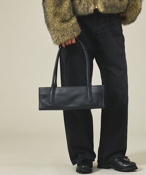 ABAHOUSE / アバハウス ショルダーバッグ | 【YArKA/ヤーカ】real leather rectangle low & | 詳細1