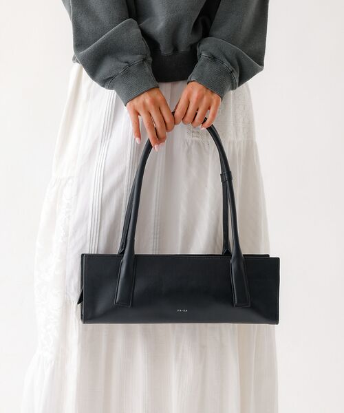 ABAHOUSE / アバハウス ショルダーバッグ | 【YArKA/ヤーカ】real leather rectangle low & | 詳細15