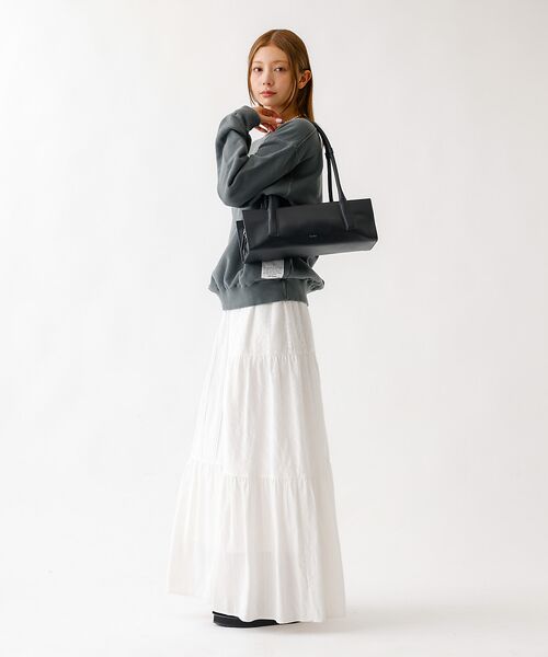 ABAHOUSE / アバハウス ショルダーバッグ | 【YArKA/ヤーカ】real leather rectangle low & | 詳細2