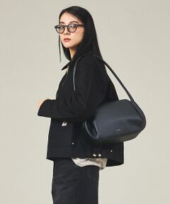 ABAHOUSE / アバハウス ショルダーバッグ | 【YArKA/ヤーカ】real leather one shoulder tuc