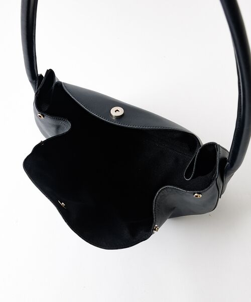 ABAHOUSE / アバハウス ショルダーバッグ | 【YArKA/ヤーカ】real leather one shoulder tuc | 詳細14