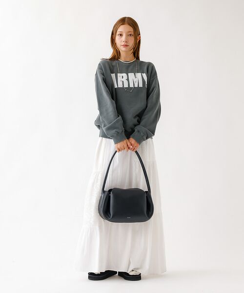 ABAHOUSE / アバハウス ショルダーバッグ | 【YArKA/ヤーカ】real leather one shoulder tuc | 詳細16