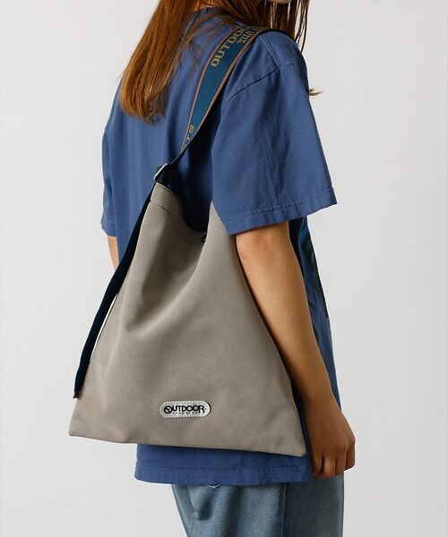 ABAHOUSE / アバハウス トートバッグ | 【OUTDOOR PRODUCTS / アウトドアプロダクツ】Jacquard（グレー）