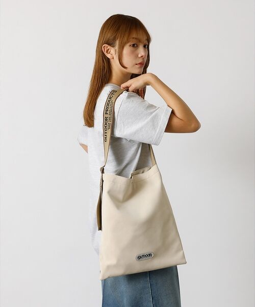 ABAHOUSE / アバハウス トートバッグ | 【OUTDOOR PRODUCTS / アウトドアプロダクツ】Jacquard（アイボリー）