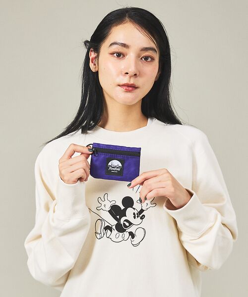 ABAHOUSE/アバハウス 【Flowfold/フローフォールド】 MINI POUCH/ミニポーチ/小銭入 パープル F ABAHOUSE/アバハウス 【Flowfold/フローフォールド】 MINI POUCH/ミニポーチ/小銭入 パープル F
