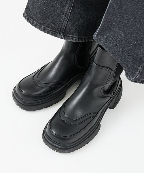 ABAHOUSE / アバハウス ブーツ（ショート丈） | 【PAES /ペイズ】LEATER BOOTS AW01/レザーブーツ | 詳細15