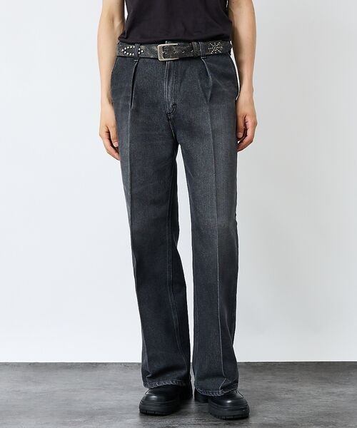 ABAHOUSE / アバハウス ベルト・サスペンダー | 【ウエスタン スタッズ レザー ベルト】35mm black Studded b | 詳細14