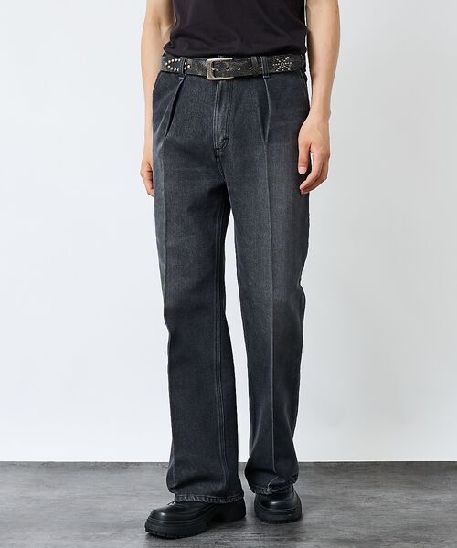 ABAHOUSE / アバハウス ベルト・サスペンダー | 【ウエスタン スタッズ レザー ベルト】35mm black Studded b | 詳細15