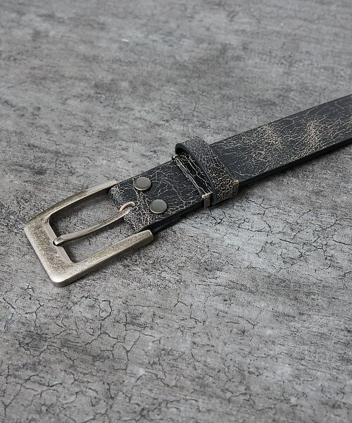 ABAHOUSE / アバハウス ベルト・サスペンダー | 【ウエスタン スタッズ レザー ベルト】35mm black Studded b | 詳細18
