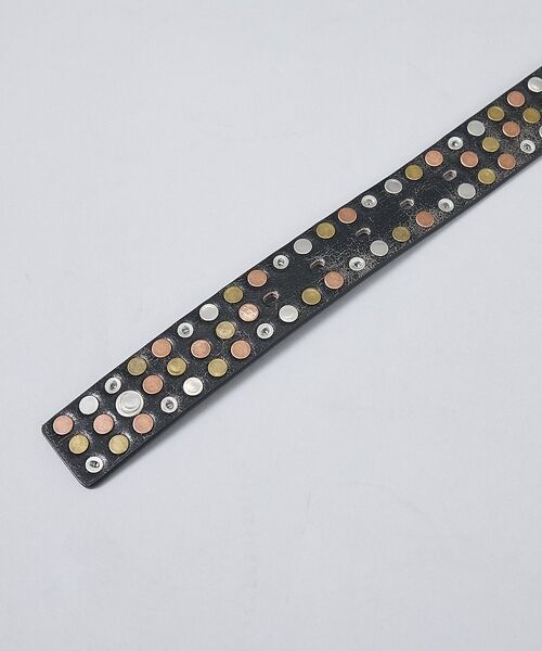 ABAHOUSE / アバハウス ベルト・サスペンダー | 【ウエスタン スタッズ レザー ベルト】35mm black Studded b | 詳細27