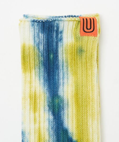 ABAHOUSE / アバハウス ソックス | 【UNIVERSALOVERALL / ユニバーサルオーバーオール】タイダイソッ | 詳細3