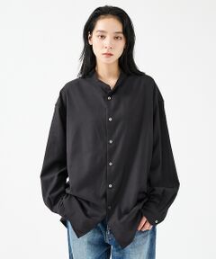 ABAHOUSE / アバハウス シャツ・ブラウス | 【FORTUNA / フォルトゥナ】WOOLLY TECツイルシャツ/ウーリーテ