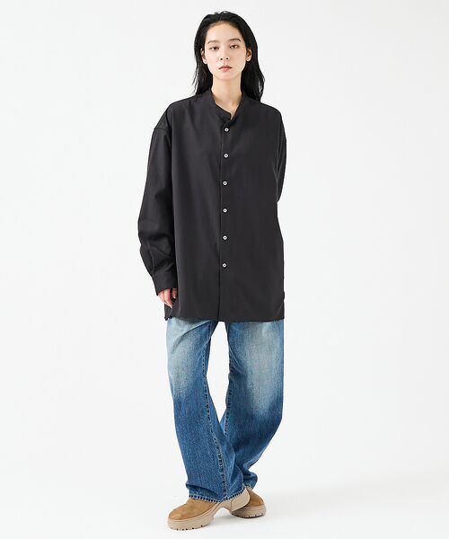 ABAHOUSE / アバハウス シャツ・ブラウス | 【FORTUNA / フォルトゥナ】WOOLLY TECツイルシャツ/ウーリーテ | 詳細17