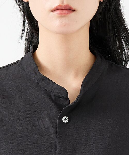 ABAHOUSE / アバハウス シャツ・ブラウス | 【FORTUNA / フォルトゥナ】WOOLLY TECツイルシャツ/ウーリーテ | 詳細12