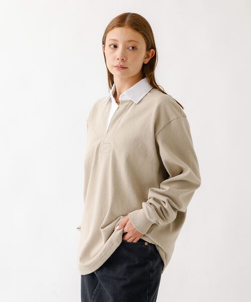 ABAHOUSE / アバハウス ポロシャツ | 【BARBARRIAN / バーバリアン】12oz HEAVY WEIGHT/ポ | 詳細3