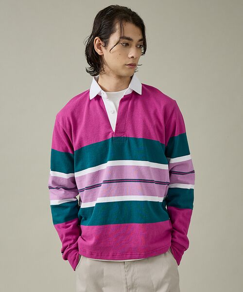 ABAHOUSE / アバハウス ポロシャツ | 【BARBARRIAN / バーバリアン】12ozHEAVY WEIGHT/ポロ | 詳細3