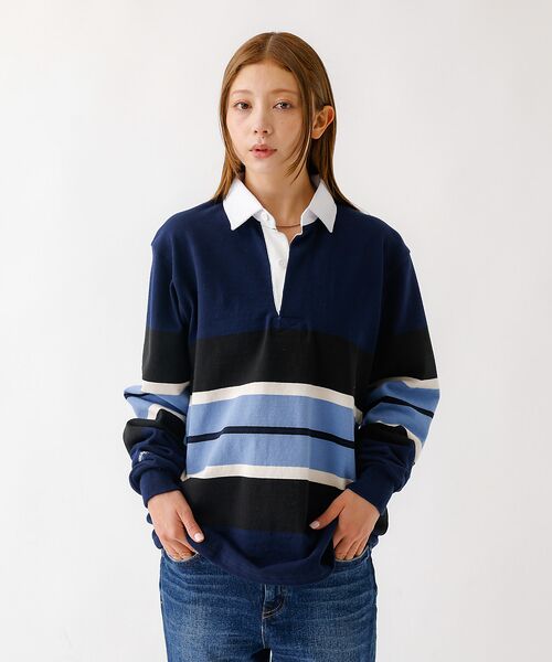 ABAHOUSE / アバハウス ポロシャツ | 【BARBARRIAN / バーバリアン】12ozHEAVY WEIGHT/ポロ | 詳細5