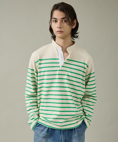 ABAHOUSE / アバハウス ポロシャツ | 【BARBARRIAN / バーバリアン】12ozHEAVYHEAVY WEIG | 詳細7