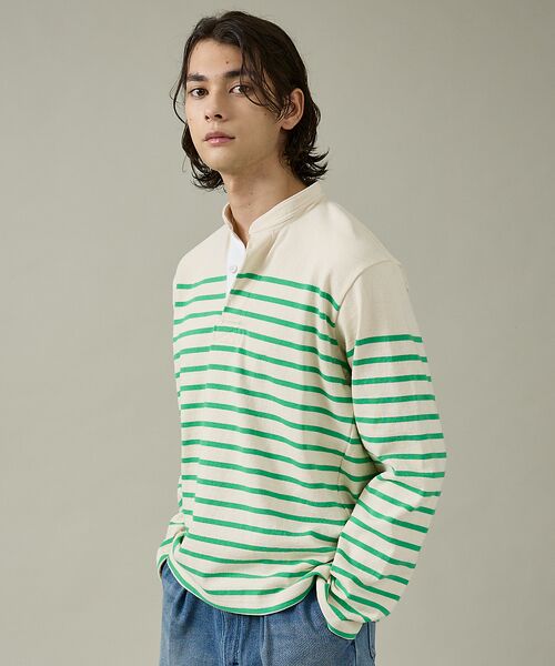 ABAHOUSE / アバハウス ポロシャツ | 【BARBARRIAN / バーバリアン】12ozHEAVYHEAVY WEIG | 詳細8