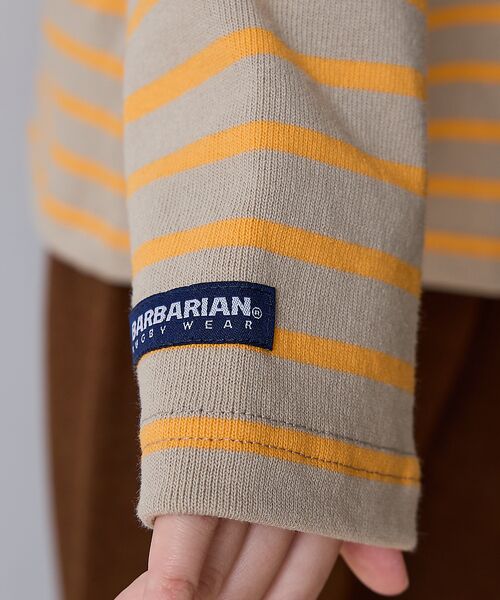 ABAHOUSE / アバハウス Tシャツ | BARBARIAN 12ozHEAVY WEIGHT CREW LONG/ボーダ | 詳細8