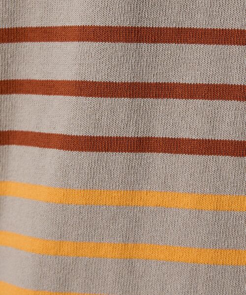 ABAHOUSE / アバハウス Tシャツ | BARBARIAN 12ozHEAVY WEIGHT CREW LONG/ボーダ | 詳細9