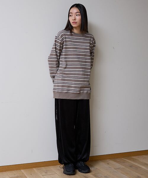 ABAHOUSE / アバハウス Tシャツ | BARBARIAN 12ozHEAVY WEIGHTスウェット/ボーダー/ユニセ | 詳細12